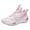Pink, variant on Unisex Breathable Basketball Sneakers: Lightweight & Anti-Slip for Sports Training