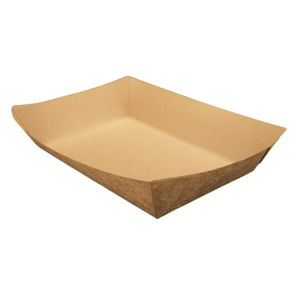 XL Kraft Paper Disposable Food Trays (250)