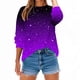 thumbnail image 2 of Heisall Womens Sweatshirts Gradient Print Round Neck Casual Sporty Long Sleeve Lightweight 2025 New Fashion Trendy Tops, 2 of 7