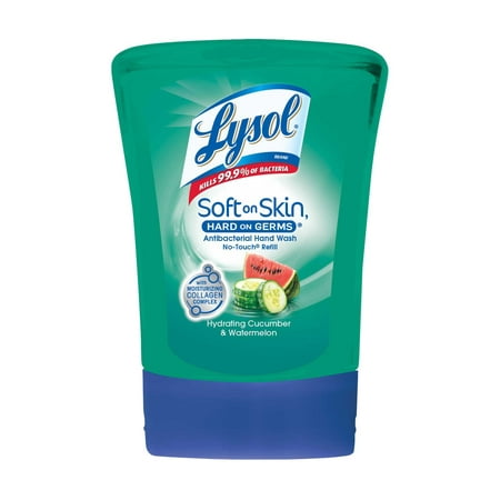 UPC 019200000628 product image for Lysol No-Touch Hand Soap Refill, Hydrating Cucumber & Watermelon, 8.5oz | upcitemdb.com