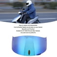 thumbnail image 3 of Motorcycle Helmet Visor, Cycling Helmet Sun Protection Clear Lens Helmet Face Cover For K1 K3SV K5, 3 of 8