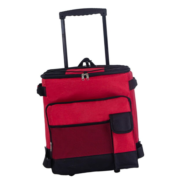 DOLITY Sac Pliable, Roulage Pliable, Étanche avec Sac, Portable Rouge