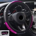 thumbnail image 5 of Leather Car Steering Wheel Cover Car-styling Sport Auto Steering Wheel Covers, 5 of 6