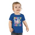 thumbnail image 3 of Happy Easter Bunny Rabbit Eggs Cute Funny Holiday Toddler Shirt, 3 of 3