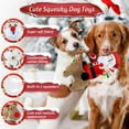 thumbnail image 3 of Pet Deluxe Christmas Dog Toys Large 2 Pack Squeaky Plush Stuffed Dog Toys for Large Dogs Tough Chew Big Dog Toys for Puppy Small Medium Large Breeds, 3 of 7
