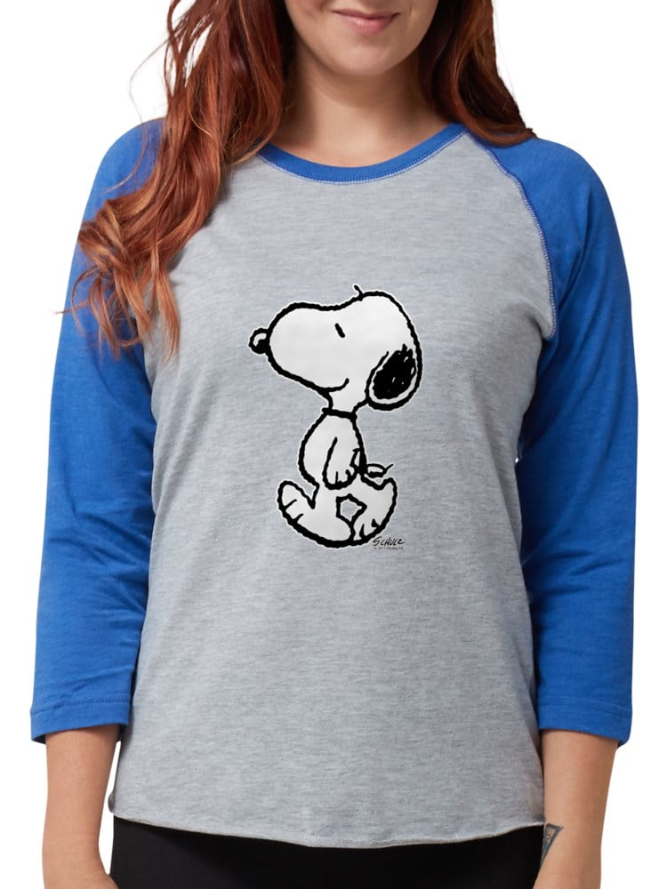 CafePress CafePress Peanuts Snoopy Long Sleeve T Shirt Womens