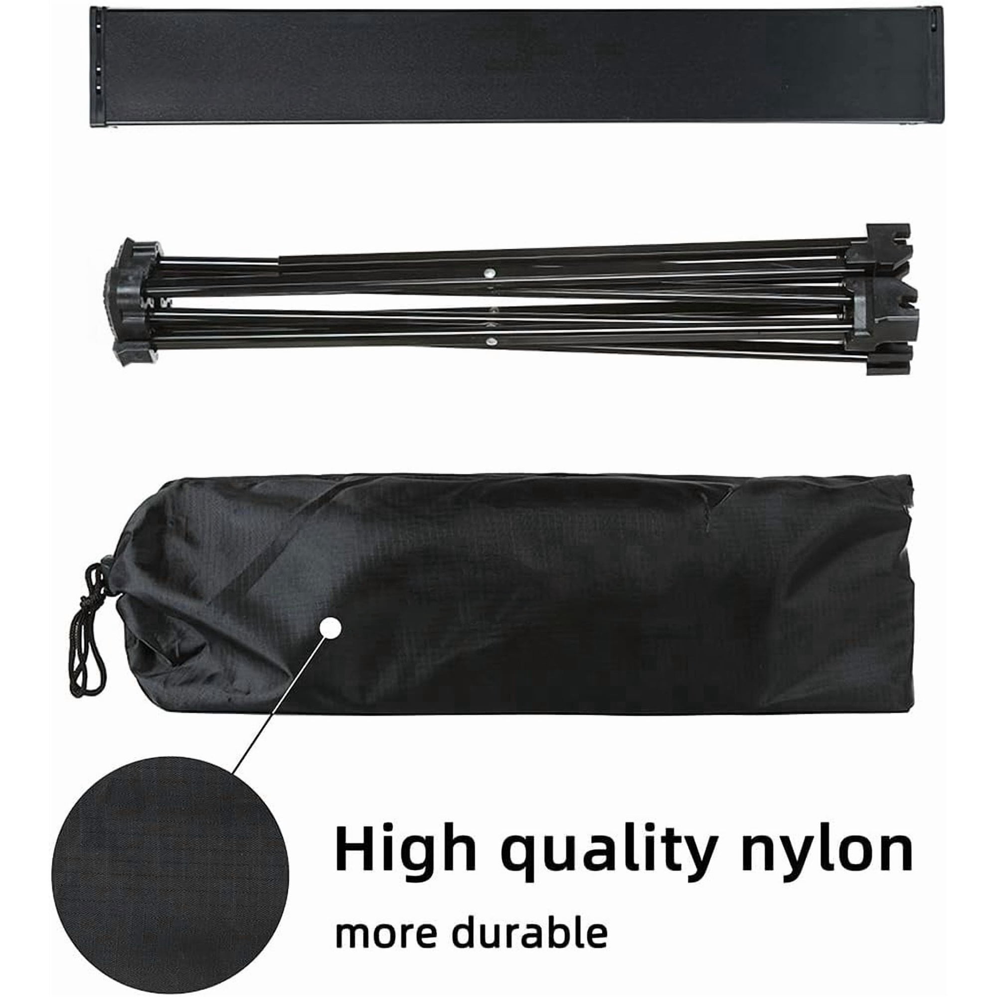 Portable Camping Table Ultralight Aluminum Camp Table with Storage Bag Folding Beach Table for Camping Hiking Backpacking Outdoor Picnic