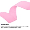 thumbnail image 3 of Polypropylene Webbing Straps for Outdoor Activities and More Light Pink, 3 of 5