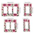 thumbnail image 2 of Yayeee Rocker Switch Wall Plate 1-Gang 4.6"x2.9" Home Decorative Outlet Cover, Pink Flowers, 2 of 6