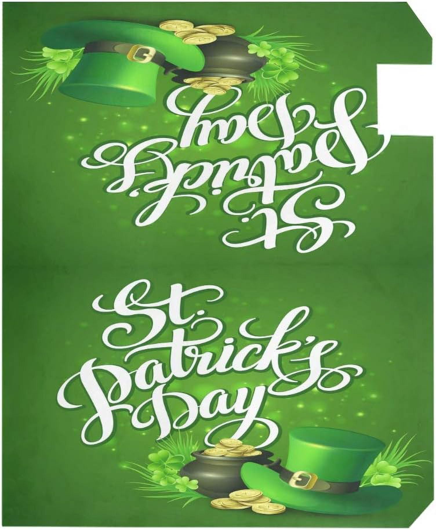 St Patrick''s Day Magnetic Magnetic Mailbox Cover Standard Size for Garden Yard Outdoor Decorations-18 x 20.8"