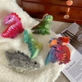 thumbnail image 6 of Funny Dinosaurs Hair Claw Clips Nonslip Hair Clamps Large Acrylic Hair Jaw Clamps Headdress Styling Tools Hair Accessory, 6 of 8