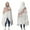 White Marble Rose, variant on Wearable Blanket,Teal Gold Marble Pattern Hooded Wearable Flannel Blanket for Adults & Teens,Winter Poncho Shawl Wrap Cape Cozy Anti-Pill,50"x60"