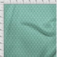 thumbnail image 4 of oneOone Rayon Sea Green Fabric Baroque Craft Projects Decor Fabric Printed By The Yard 56 Inch Wide, 4 of 4
