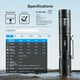 thumbnail image 3 of Linterna LED WUBEN L50 recargable 1200 lúmenes IP68, 3 of 3