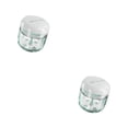 thumbnail image 4 of Separador de dentaduras postizas Qarigey caja de baño almacenamiento cepillo de limpieza Azul, 4 of 6