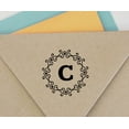 thumbnail image 5 of Printtoo Alphabet C Monogram Octagon Celtic Swirl Frame Self Inking Rubber Stamp Office Stationary, 5 of 7