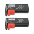 thumbnail image 4 of Comprobador De Nivel De Pila De Botón Portátil, Tipo Puntero, 2 Uds., Para AA AAA 1,5 V 9V (como Se Muestra), 4 of 14
