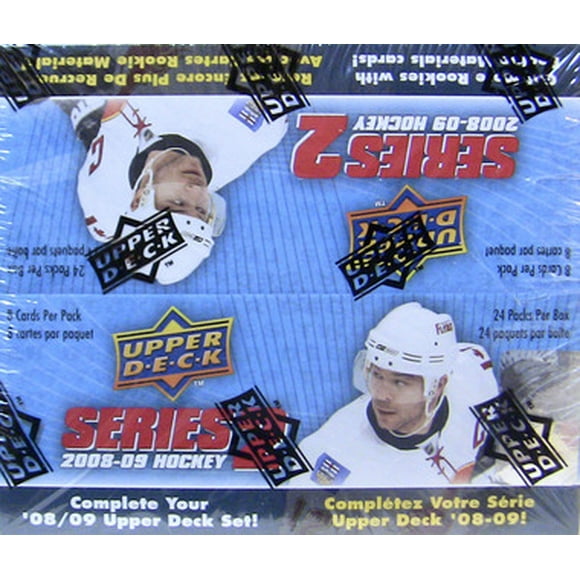 2008-09 Upper Deck Series 2 hockey cards Retail Box with 24 Packs