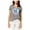 Grey - heathergrey, variant on Carbon Copy Womens Wave Graphic T-Shirt, Grey, Medium