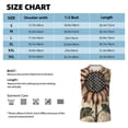 thumbnail image 4 of Kdxio USA Sunflower Flag for Men's Muscle T-shirt,Sleeveless for Workout Running Athletic Gym Lounge Casual, 4 of 5