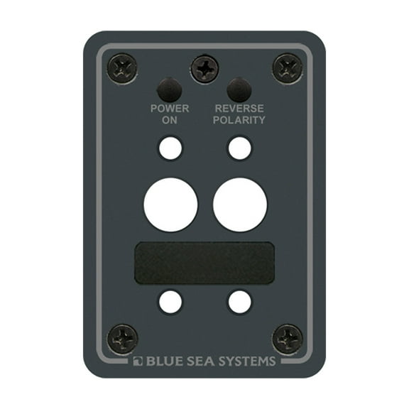Blue Sea Systems 8173 A-Series Double Blank Mounting Panel