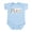 Sky Blue, variant on CafePress - Paris Only Infant Bodysuit - Baby Light Bodysuit, Size Newborn - 24 Months