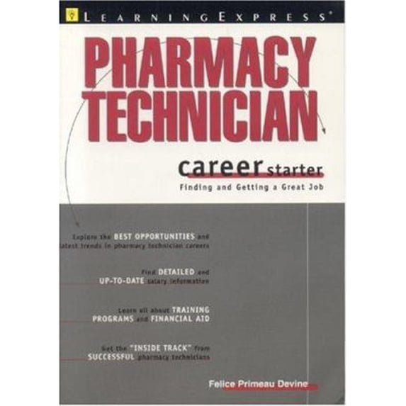 Pre-Owned Pharmacy Technician Career Starter (Paperback) 1576854108 9781576854105