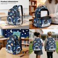 thumbnail image 3 of DISNIMO Astronaut Planet Printed Kids Backpack for Boys, 3pcs School Backpack with Lunch Box and Pencil Case Set, Primary Elementary Book Bag Set Boys Back to School Supplies, 3 of 7