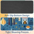 thumbnail image 4 of Hanukkah Square Desk Mat Mouse Mat Mouse Pad, 8.3x9.8 Inch, Non-Slip Rubber Bottom, Printed, Suitable for Office and Gaming, 4 of 6