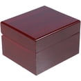 thumbnail image 5 of FRCOLOR Boîte de Rangement en Bois pour Montres Présentoir à Bijoux Bracelet Porte-Cadeaux (Rouge), 5 of 5