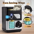 thumbnail image 2 of Mini cajero automático electrónico Piggy Bank GONINO para ahorrar dinero, 2 of 6