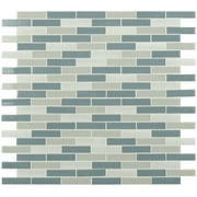 MSI Colosseo Azul 12 in. x 12 in. x 4 mm Textured Stone Glass Mesh-Mounted Mosaic Tile (20 sq. ft./Case)