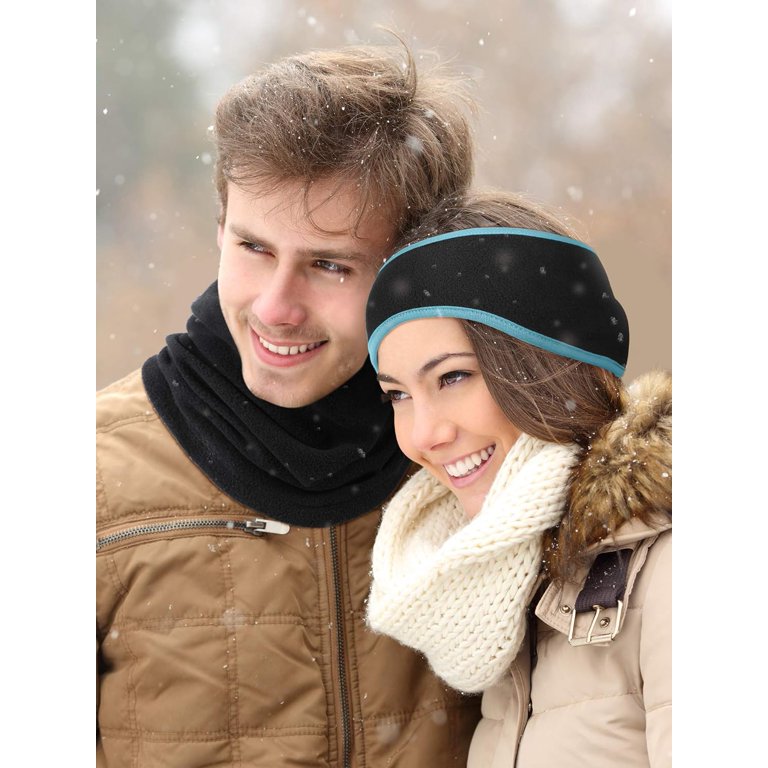 6 Pieces Winter Fleece Ear Warmer Headband Ear Muffs Head  display picture 2