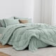 thumbnail image 1 of Set de edredón Love's cabin Aqua Twin Bed, 5 piezas, 1 of 5