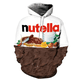 thumbnail image 5 of Sudadera con capucha holgada con estampado 3D de Nutella Food para hombre y mujer, estilo hip hop, informal, de gran tamaño, nueva y divertida de 2024, 5 of 5
