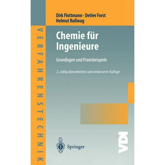 Chemie FÃ¼r Ingenieure: Grundlagen Und Praxisbeispiele, (Hardcover)