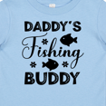 thumbnail image 4 of Inktastic Daddy's Fishing Buddy Boys or Girls Baby T-Shirt, 4 of 5