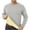 42# Light Gray, variant on Fshiont Mens Crewneck Thermal Shirts Sherpa Lined Sweatshirts Winter Warm Soft Fleece Long Sleeve Thick Pullover Tops Royal Blue 2XL