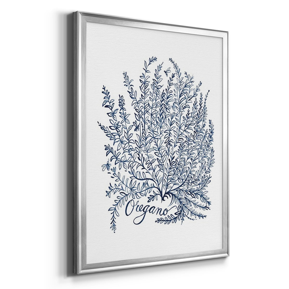 Summer Herb Garden Sketches II Premium Framed Print - Ready to Hang