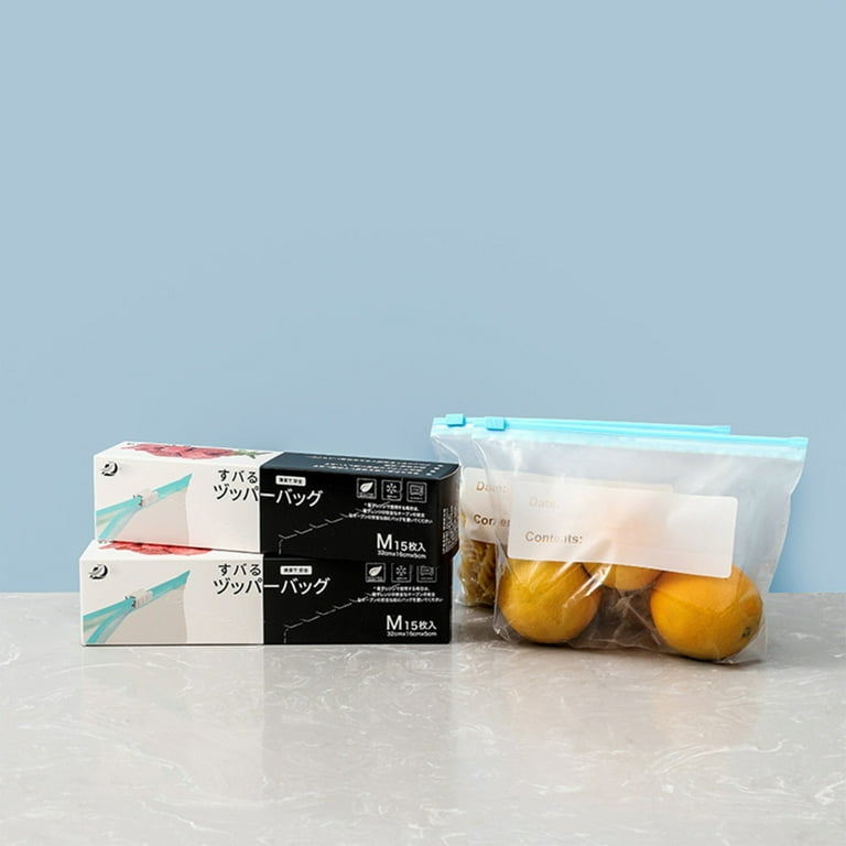 Reusable Ziplock Bags Self Sealing Airtight Food Saving Bag