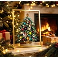 thumbnail image 4 of DIY Christmas Jewelry Tree Art Kit, Decorative Holiday Craft Set, Handmade Tree Ornament Project for Adults Beginners, Tabletop Shelf Desk and Home Christmas Decor, 4 of 5