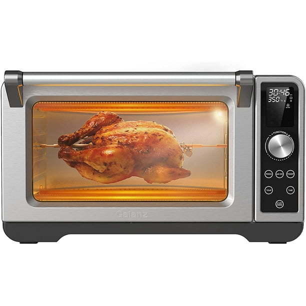 Galanz 6Slice Toaster Oven with Digital Touch Control Panel, Quartz