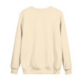 thumbnail image 3 of Women's Crewneck Sweatshirt Soft Everyday Pullover Top with Drop Shoulder Relaxed Fit Fall Layering Sweatshirts, S, 3 of 6