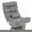 Gray, variant on Giantex 360° Swivel Floor Sofa Chair, Compact Adjustable Floor Chair w/5-Level Adjustable Backrest & Massage Pillow, Black