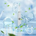 thumbnail image 2 of Dengmore Electric Toothbrush with 5 Brush Heads IPX7 Water Proofing Rechargeable Electric Toothbrushes 5 Cleaning Modes Deep Clean Smart 20-speed Timer Home Toothbrush for Adults Kids, 2 of 7