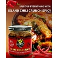 thumbnail image 2 of Premium Island Chili Crunch, Spicy 6oz, Zero Trans Fat, Umami, Crispy Shallots, Chili Oil, 2 of 8