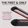 thumbnail image 4 of L'ANGE HAIR Le Duo Flex 360° Airflow Titanium Styler | Curling Iron with Adjustable Settings Creates Waves | Air Flow Styler Enhances Volume Locks | Dual Voltage Tool for All Hair Types (Black), 4 of 11