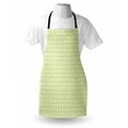 thumbnail image 4 of Moroccan Apron, Repetitive Vintage Look Fresh Tones Floral Inspired Pattern, Unisex Kitchen Bib with Adjustable Neck for Cooking Gardening, Adult Size, Pale Green Seafoam, by Ambesonne, 4 of 4