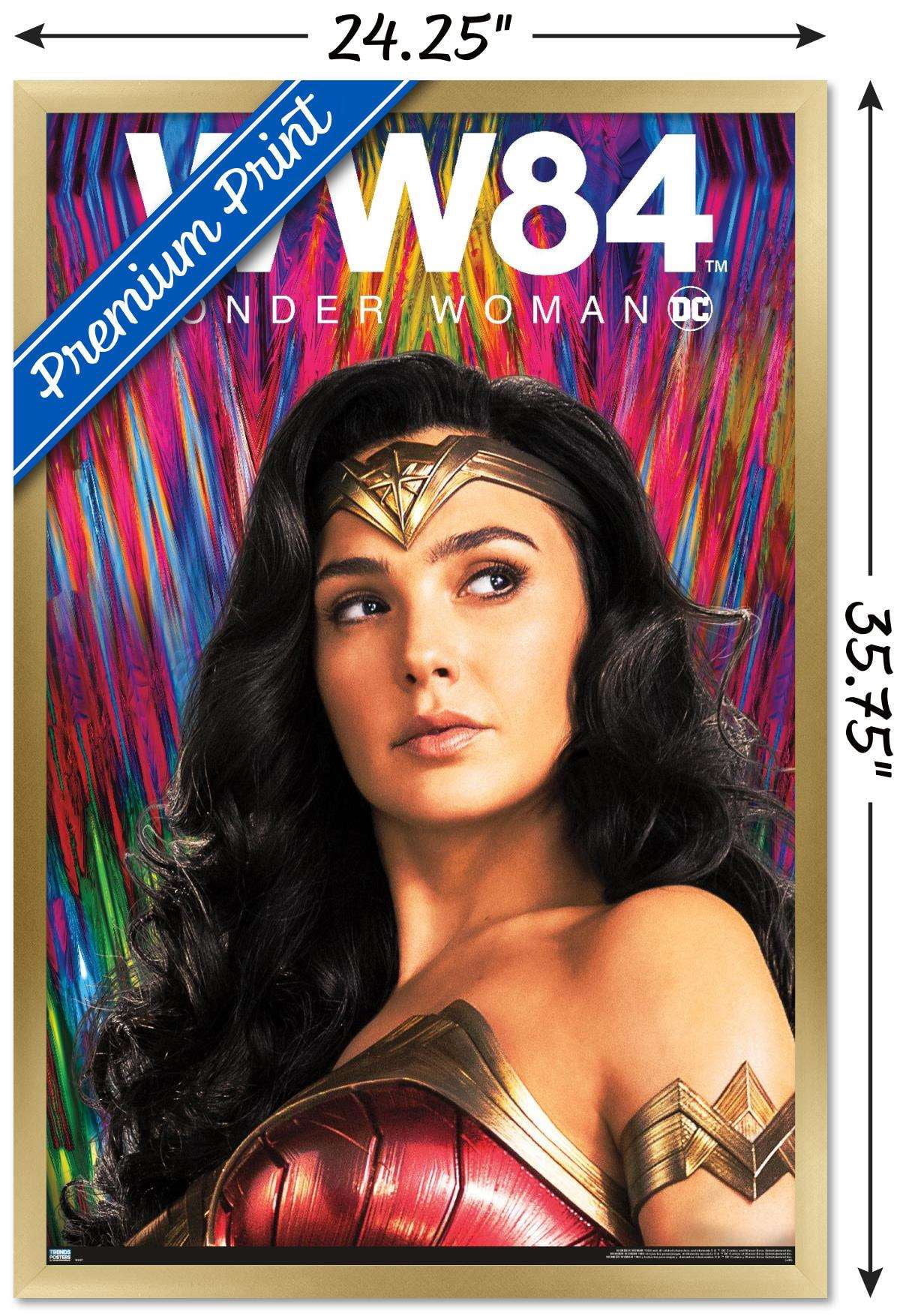 DC Comics Movie - Wonder Woman 1984 - Pose Wall Poster, 22.375" x 34", Framed