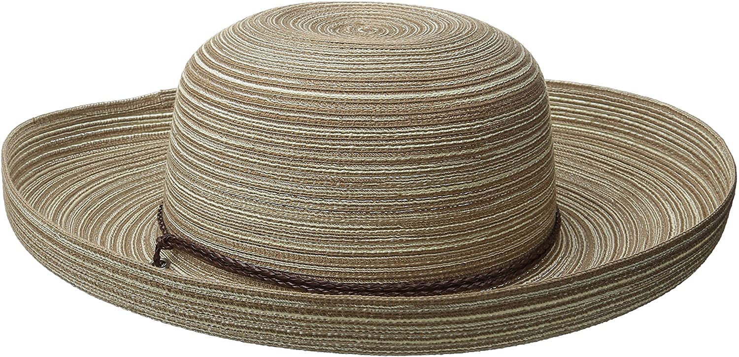 Women's Mixed Braid Kettle Brim Hat 